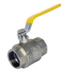 2-Piece Threaded Ball Valve